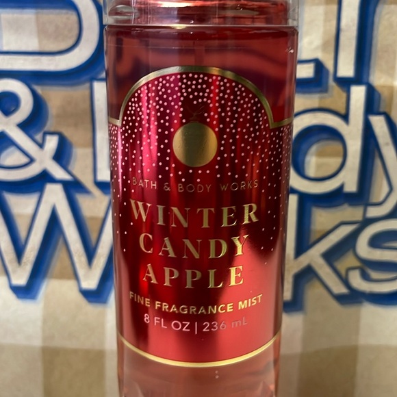 B&BW- Winter Candy Apple Fine Fragrance Mist-8 oz bottle - Picture 3 of 9